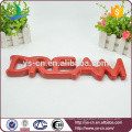 "DREAM" shape ceramic letter sign board for decoration